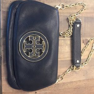 Tory Burch reva clutch with strap